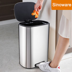 <span class=keywords><strong>Cubo</strong></span> de <span class=keywords><strong>basura</strong></span> con pedal de acero inoxidable para el hogar, <span class=keywords><strong>cubo</strong></span> de <span class=keywords><strong>basura</strong></span> de <span class=keywords><strong>cocina</strong></span> - Product Image 2