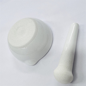내마모성 코런덤 알루미나 세라믹 모르타르 그릇 및 절구(실험실용품) - Product Image 6