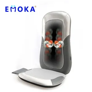 EMOKA – coussin de massage pour siège de voiture électrique, nouveau style, CE RoHs, shiatsu, massage du dos