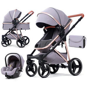 <span class=keywords><strong>Poussette</strong></span> pliable pour nouveau-né 3 en 1, <span class=keywords><strong>poussette</strong></span> de voyage, <span class=keywords><strong>poussette</strong></span> de luxe pour bébé 3 en 1 avec siège <span class=keywords><strong>auto</strong></span> - Product Image 1