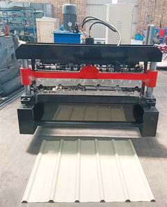 Automatic Trapezoidal <b>Tile</b> Roof Roof Roll Forming <b>Machine</b> Single Layer Roll Forming <b>Machine</b> Easy Operate - Product Image 6