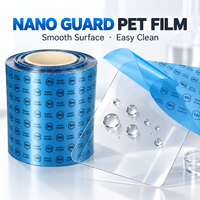 Film protecteur d'écran OEM en PET anti-rayures, qualité optique AR, haute transparence, couverture intégrale incurvée, 0,16 mm, pour téléphone portable Casio