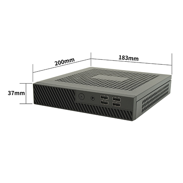 Customized New Ultra 5 AI Computer PC with Mini PCS Barebone 14th Intel Core CPU 125H 2*HD+VGA Dual Display