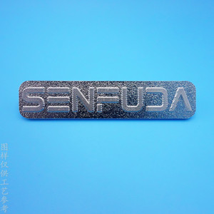 Custom Made Zinc Alloy Nameplate 45mm Electroplated <b>Stud</b> Fixed <b>Bag</b> Label For Luggage - Product Image 4