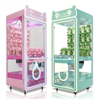 Machine à griffes commerciale haut de gamme de 198 cm de hauteur, avec cadre métallique robuste de 100 kg, à monnayeur, de style japonais, pour centre commercial