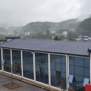 Maison conteneur modulaire préfabriquée haut de gamme personnalisable <span class=keywords><strong>Studio</strong></span> de bureau extérieur entièrement <span class=keywords><strong>meublé</strong></span> Villa avec salle de bain - Product Image 3