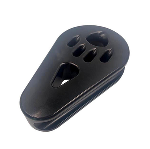 Placa Hueca de Aluminio Anodizado Negro de Alta Precisión Personalizada de 3/4/5 Ejes, Piezas Mecanizadas para Soporte de Montaje CNC OEM - Product Image 4