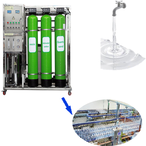 Maquinaria <span class=keywords><strong>de</strong></span> tratamiento <span class=keywords><strong>de</strong></span> agua <span class=keywords><strong>de</strong></span> ósmosis inversa Industrial tipo 2 <span class=keywords><strong>de</strong></span> alta calidad 500L Control PLC para producción <span class=keywords><strong>de</strong></span> agua pura 1000L/hora - Product Image 4