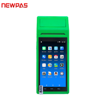 Newpas Android 8 1 Handheld Industrial PDA Barcode Scanner Portable Android Mobile Pos Smartphone Wifi Imprimante thermique intégrée