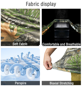 <strong>Wholesale</strong> Outdoor Hunting Camouflage Clothing Quick Dry Fishing Clothing Camo Shirt With Long Sleeve Hunting T-shirt for <strong>Hunter</strong> - Product Image 5