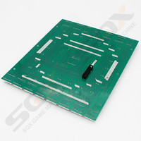 Kit de machine de jeu multi-étoiles de football de carte de circuit imprimé d'arcade de bricolage avec des accessoires de clavier de Mario
