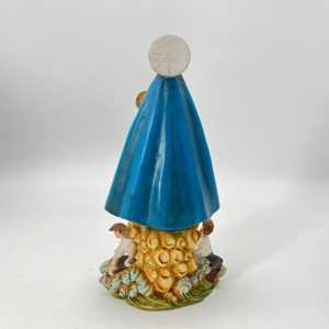 Estatua <span class=keywords><strong>de</strong></span> la Virgen María en Resina, Figura <span class=keywords><strong>de</strong></span> la Virgen María y el Niño Jesús, Artículos Religiosos, Decoración para el Hogar y la Iglesia - Product Image 3
