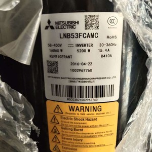 คอมเพรสเซอร์แบบสโครล มิตซูบิชิ รุ่น LNB42FSAMC ใช้สารทำความเย็น R410A สำหรับเปลี่ยนซ่อม - Product Image 4