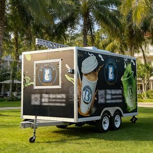 Camión de Comida Móvil de Lujo, Tipo Carrito, Superventas en los Emiratos Árabes Unidos, para Hot Dogs, Café Helado y Otros Alimentos - Product Image 1
