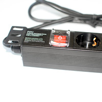 Multiprise parasurtenseur multiprise avec ports de charge USB Extension à 8 prises avec montage mural pour le bureau et la maison