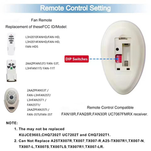 WiFi Smart Ceiling Fan <b>Light</b> <b>Remote</b> <b>Controller</b> Mini Receive 35T+receiver - Product Image 4