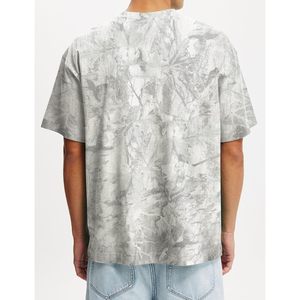 เสื้อยืดลายพราง FOXA แขนสั้น คอกลม ทรงบ็อกซ์ฟิต สำหรับผู้ชาย เหมาะสำหรับการล่าสัตว์ ระบายอากาศได้ดี - Product Image 4