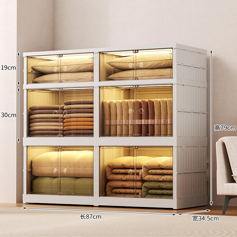 [Double Row] 3-Layer with Bottom Casters
