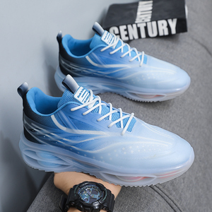 Zapatos Deportivos Casuales para Hombre, Cómodos, para Correr, con Cordones, Ligeros, Antideslizantes, con Suela de Tela Suave, para Gimnasio, Uso Diario, Todas las Temporadas - Product Image 4