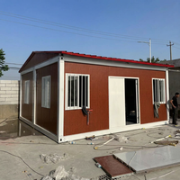 Maison conteneur modulaire préfabriquée économique à assemblage rapide, conception intégrée mobile pour écoles et commerces contemporains