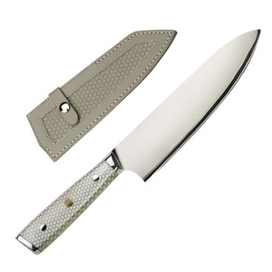 2021 شعبية 8 بوصة 10Cr15MoV 7 طبقة الصلب دمشق الصلب المطبخ طقم السكاكين Kiritsuke سكين - Product Image 1