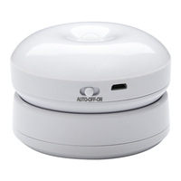 Lampe LED sans fil à détecteur de mouvement 360° rotative, rechargeable par USB, à économie d'énergie, avec induction corporelle PIR, pour chambre et armoire