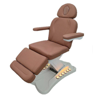 Lit de massage multifonctionnel, fauteuil inclinable, lit de salon haut de gamme, cadre en cuir PU, 3/4 moteurs électriques