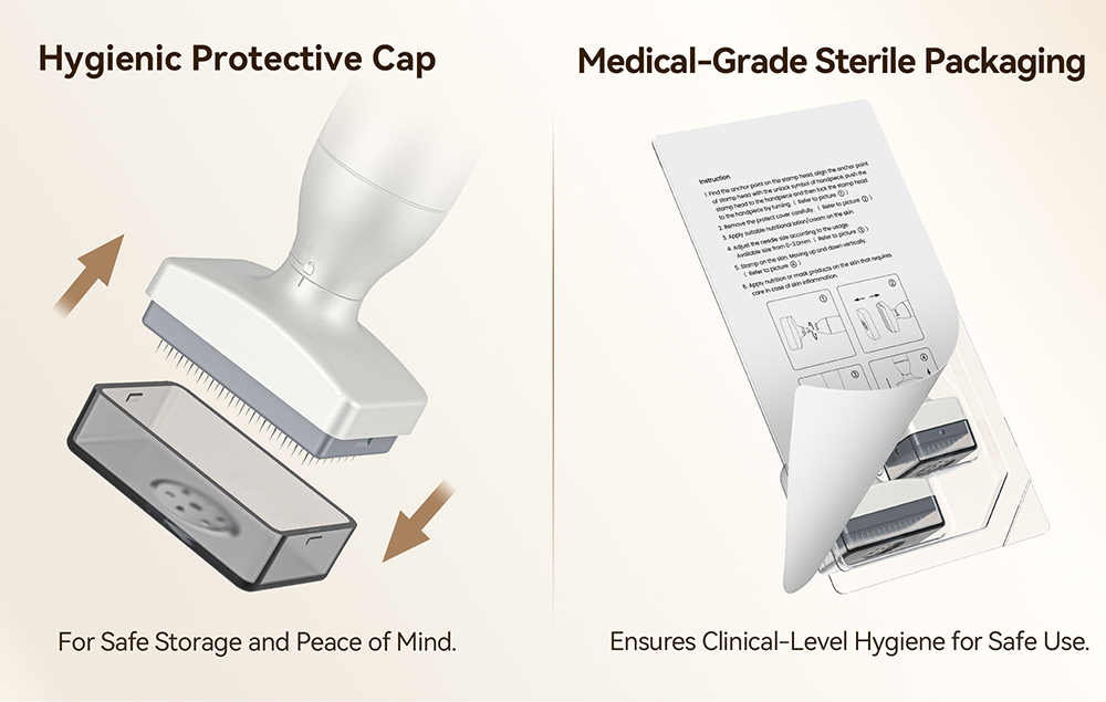 ダーマペン ダーマスタンプバイオニードル120調整針長0-3.0mmマイクロ