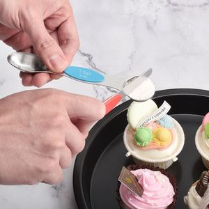Of 8 Colors Stainless Steel Dual Sided Magnetic Measuring Spoons Set Fits in <b>Spice</b> <b>Jars</b> Multi-Color - Product Image 3