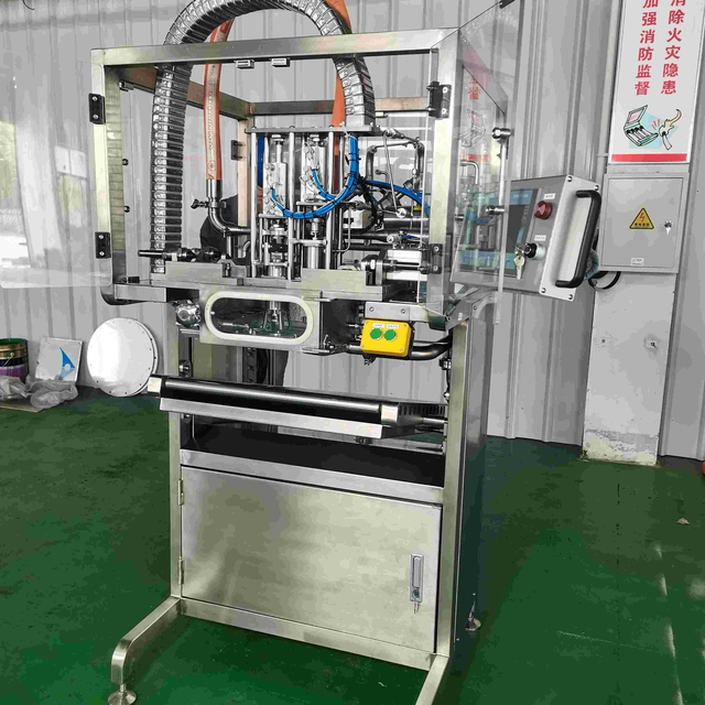 Aseptic Semi-Automatic PLC High-Accuracy Plastic Filling System for Beverage BIB Concentrated Non-Concentrated Liquid Foods