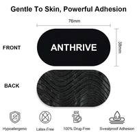 Bande adhésive anti-ronflement prédécoupée en rayonne imperméable Anthrive avec logo personnalisé imprimé 38*76mm pour le sommeil