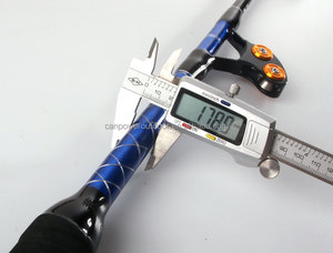 Nouvelle <span class=keywords><strong>Canne</strong></span> de Traîne à Fesses Courbées et Droites 130 lbs 200 lbs en Fibre de Verre 5' 6' pour Grande Pêche au <span class=keywords><strong>Thon</strong></span> - Product Image 4