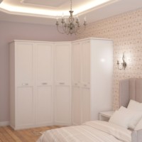 Nouveau Design Porte Coulissante En Bois Moderne Blanc Armoire Simple Armoire Chambre Meubles Maison Laque Extensible Taille Personnalisée