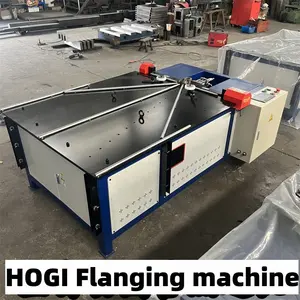 HOGI Stainless Steel Cylinder Secondary Edge Crimping Automatic Hydraulic Flanging Machine