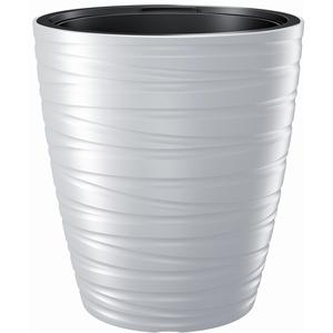 Vase MAZE 40/68LT 47.5X52.3CM en plastique blanc - Product Image 1