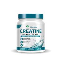 Créatine monohydrate en poudre en marque blanche OEM/ODM : Complément alimentaire pur pré-entraînement pour la santé et le fitness, poudre de créatine OEM