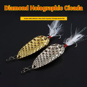 Nouveau 5g/7g/10g/15g/20g métal Vib leurres de pêche dur Vibration cuillère leurre manivelle artificielle Spinner basse appâts matériel de pêche - Product Image 2