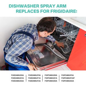 อะไหล่เปลี่ยนแขนฉีดน้ำล่างสำหรับเครื่องล้างจาน Frigidaire รุ่น 5304517982 ชิ้นส่วนพลาสติกสำหรับใช้ในบ้าน - Product Image 4
