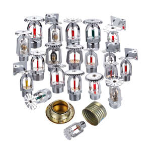 Tête de gicleur d'incendie en laiton de 1/2 pouces à prix compétitif réponse standard globe en verre de 5mm équipement de lutte contre l'incendie flexible - Product Image 5