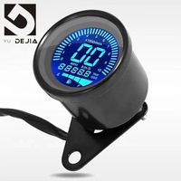 Speedometer LCD Layar Penuh Bulat Kecil Berkualitas Tinggi, Kondisi Baru, Dapat Disesuaikan
