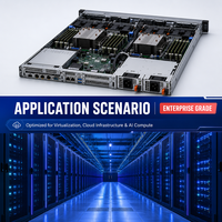 Serveur en rack 1U PowerEdge R660xs, double processeur Intel Xeon Scalable, DDR5, NVMe PCIe 5.0, serveur informatique d'entreprise haute densité