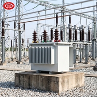 Transformateur de puissance industriel immergé dans l'huile, triphasé 6,6 kV 415 V, à double enroulement, 50 kVA, 100 kVA, 150 kVA, 250 kVA