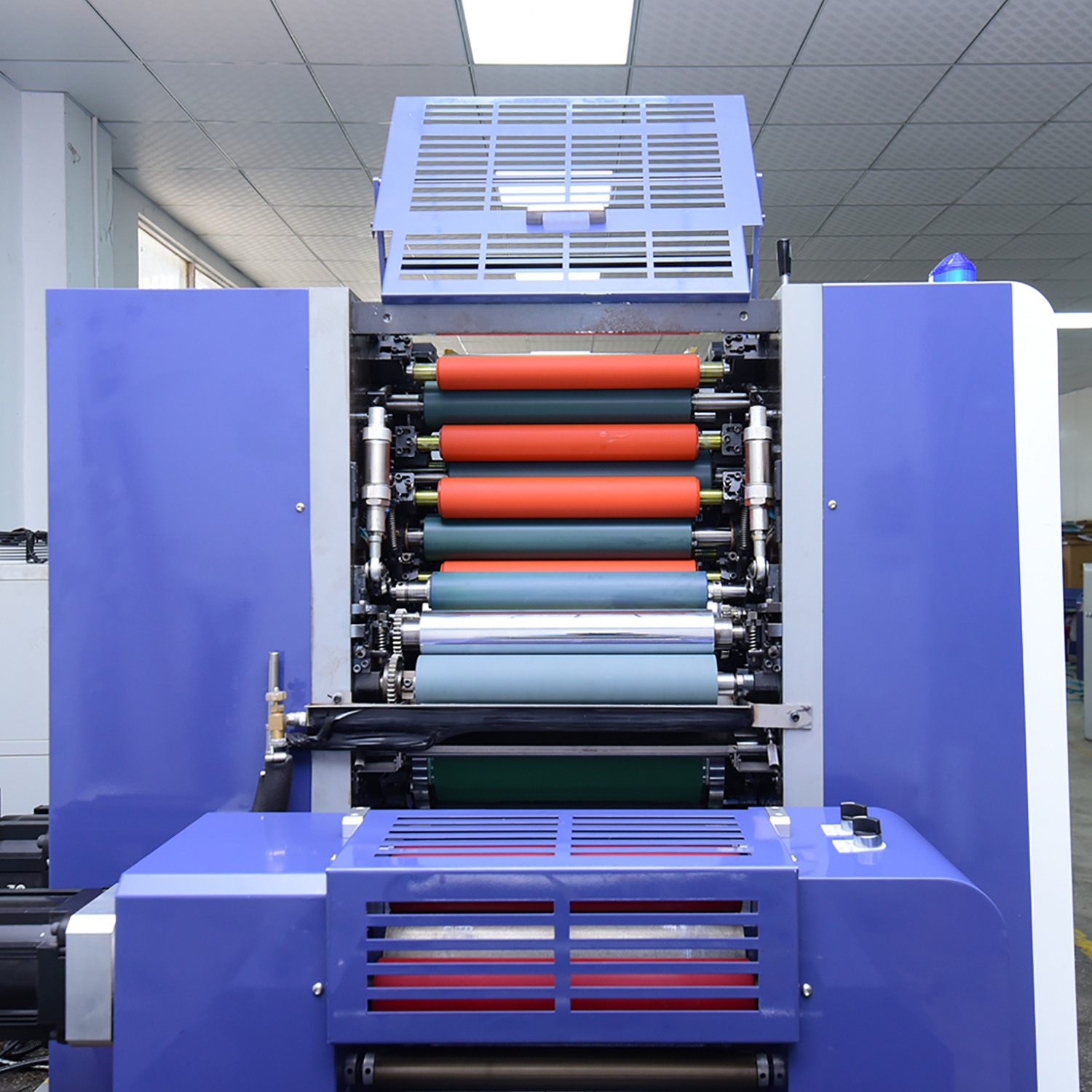 web offset printing machine