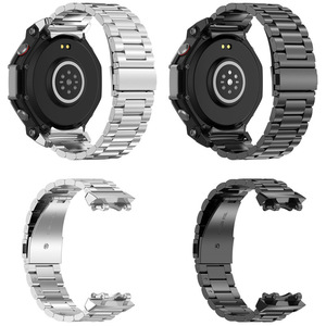 Pulsera Ajustable de Metal con Correa de Acero Inoxidable, Accesorio de Repuesto para Reloj Inteligente <span class=keywords><strong>Amazfit</strong></span> <span class=keywords><strong>T</strong></span>-<span class=keywords><strong>Rex</strong></span> 3 - Product Image 2