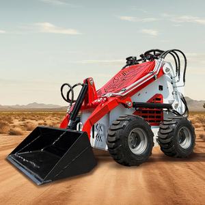 VR Training-Ready Skid Steer Loader avec Smart Controls Skid Steer Loader + 14-Attachment Bundle (Grappin/Débroussailleuse/Tarière) - Product Image 3