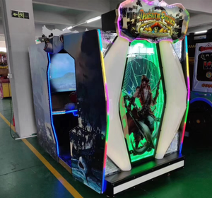 Simulador de disparos de aventura pirata, máquina de juegos de disparos operada con monedas, juego de arcade con temática pirata, arcade de disparos para 2 jugadores - Product Image 3