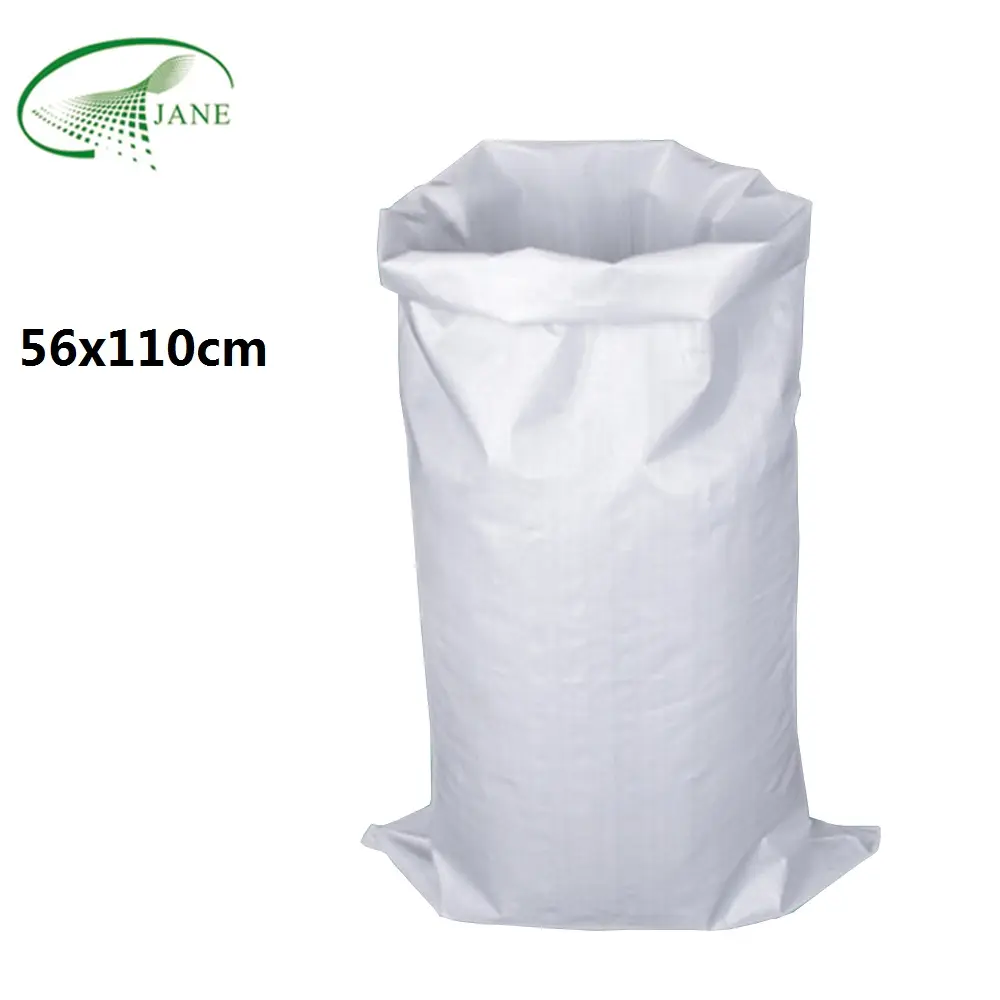 56x110cm कपड़े चावल बैग बीन आटा पैकेजिंग बैग मेक्सिको पीपी बुना बैग
