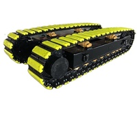 Chine usine bas prix vente châssis sur chenilles en caoutchouc pour mini pelle hydraulique construction machines piste train d'atterrissage