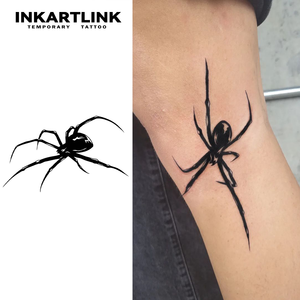 อินคาร์ทลิงค์ ลายดอกพุดยอดนิยม กันน้ำ สีดำ ติดแขน ขา ติดทนนาน 15 วัน <span class=keywords><strong>รอย</strong></span><span class=keywords><strong>สัก</strong></span>กึ่งถาวร สำหรับงานปาร์ตี้ ผู้ชาย <span class=keywords><strong>ผู้หญิง</strong></span> เด็ก - Product Image 3