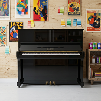 Original Used Kawai KS1 Upright Piano Balanced Clear Tone for Beginner Home Study & Daily Practice